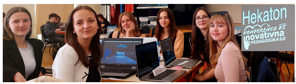 Hekaton na konferenci projekta Inovativna pedagogika 5.0: Uspeh naših devetošolk